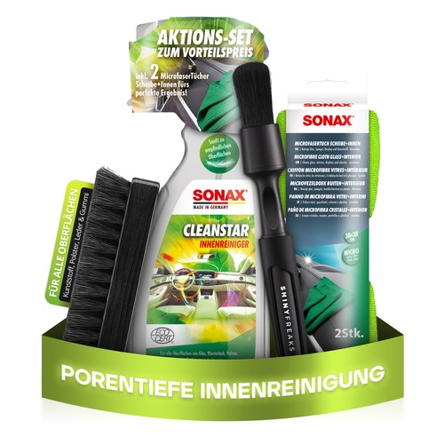 Sonax cleanstar aktionsset - cleanstar,