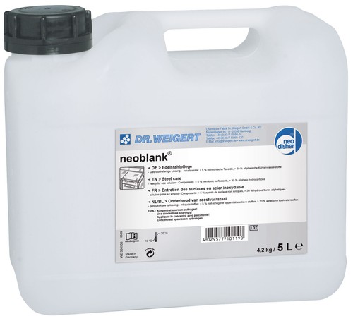 Weigert neoblank edelstahl - dr.,